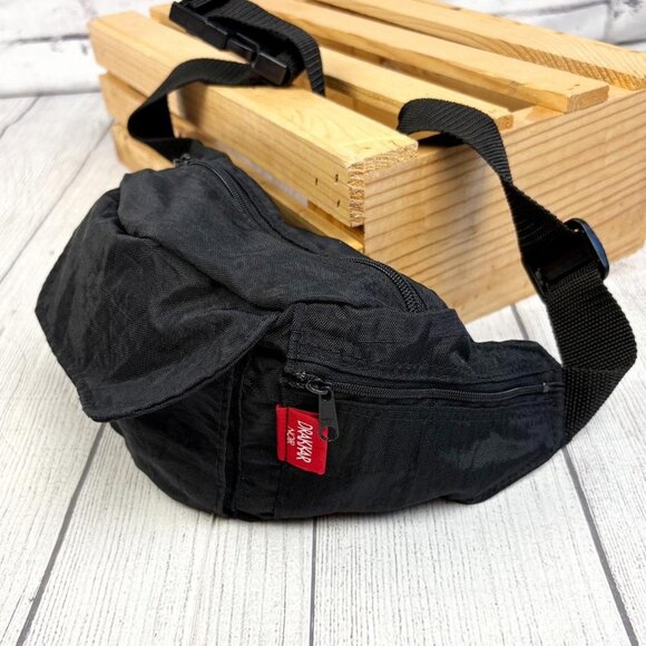 Drakkar Noir Nylon Large Fanny Pack Belt Bag Sling Bag - Picture 2 of 8